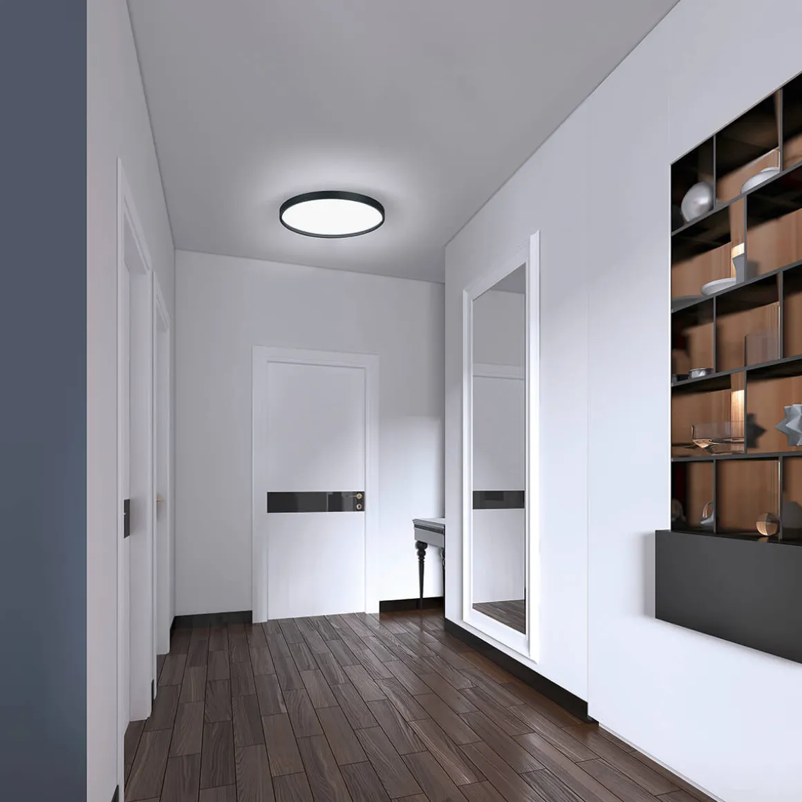 Bankamp Leuchten Cona LED Deckenleuchte, Ø: 31 cm