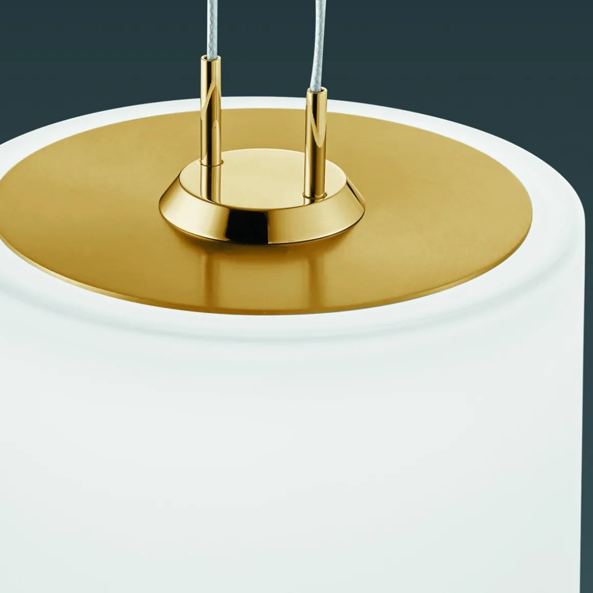 Bankamp Leuchten Grazia LED Pendelleuchte, 3-flg., mit Rondell