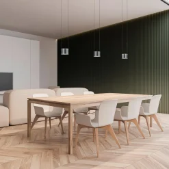 Bankamp Leuchten Impulse LED Pendelleuchte, 3-flg.