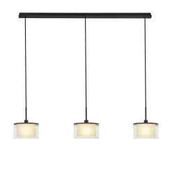 Bankamp Leuchten Karl 75 Pendelleuchte, 3-flg.