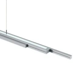 Bankamp Leuchten Lightline III flex up & down LED Pendelleuchte, Tunable White & Vertical dim
