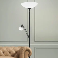 Bankamp Leuchten Opera LED Stehleuchte mit Lesearm