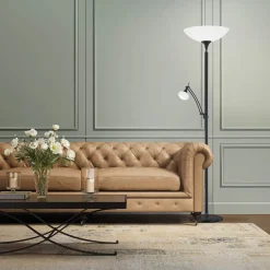 Bankamp Leuchten Opera LED Stehleuchte mit Lesearm