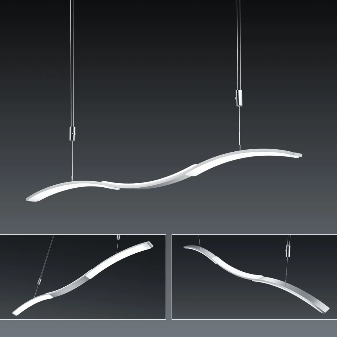 Bankamp Leuchten Wave II Pendelleuchte