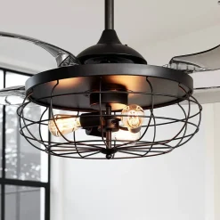 Beacon Lighting Industri Deckenventilator mit Licht