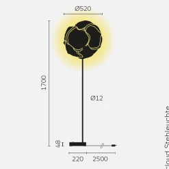 Belux Cloud LED Stehleuchte