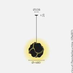 Belux Cloud Pendelleuchte