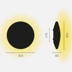 Belux O-Lite LED Wand- / Deckenleuchte