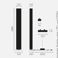 Belux Twilight-12 LED Stehleuchte, Dim-to-Warm