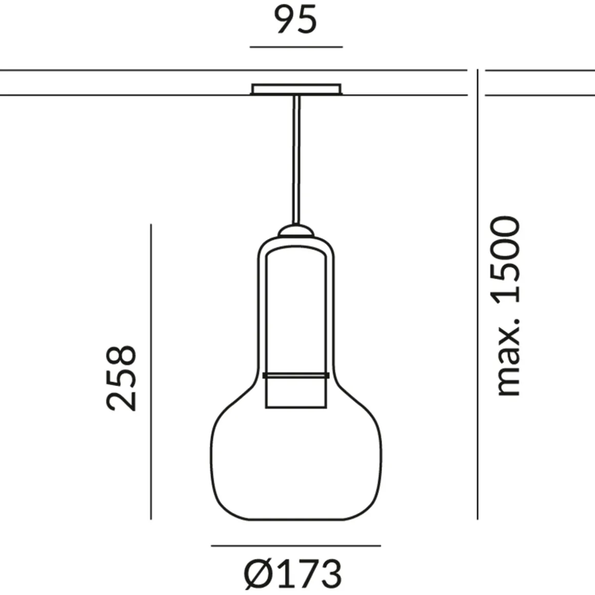 Bruck All-In Booh Pendel