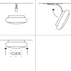 Bruck Blop Fix AC C LED Deckenleuchte