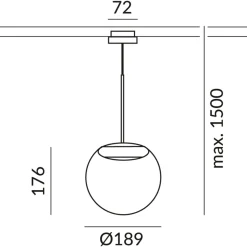 Bruck Duolare Blop Moll DLR LED Pendel