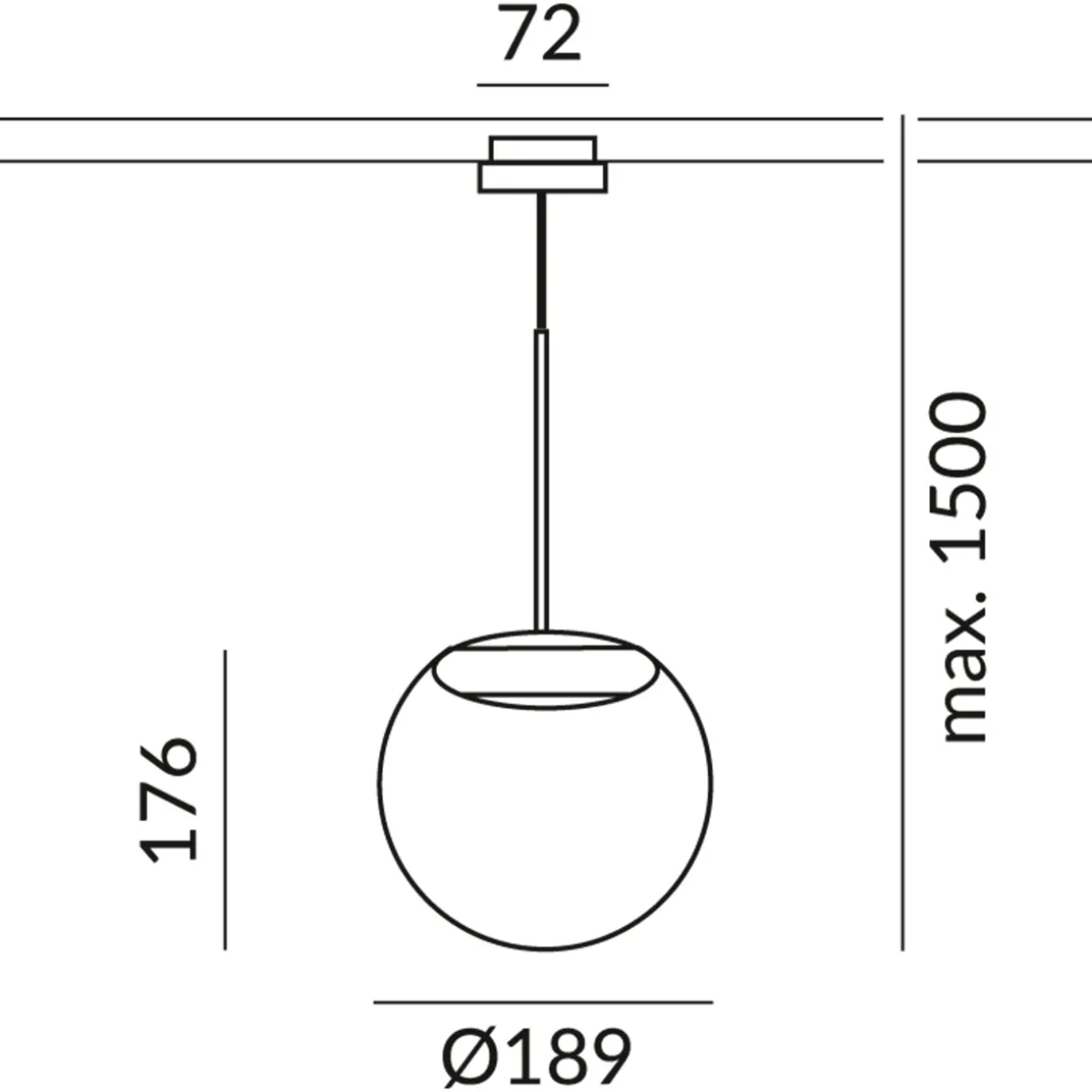 Bruck Duolare Blop Moll DLR LED Pendel