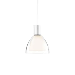 Bruck Duolare Silva Neo Ø: 11 cm Fassung: weiß LED Pendelleuchte