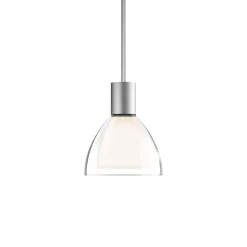Bruck Duolare Silva Neo Ø: 11 cm Fassung: Chrom matt LED Pendelleuchte
