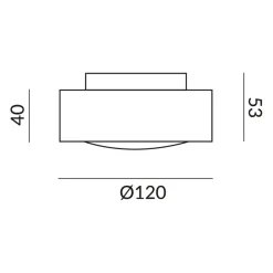 Bruck Opto AC C LED Deckenleuchte