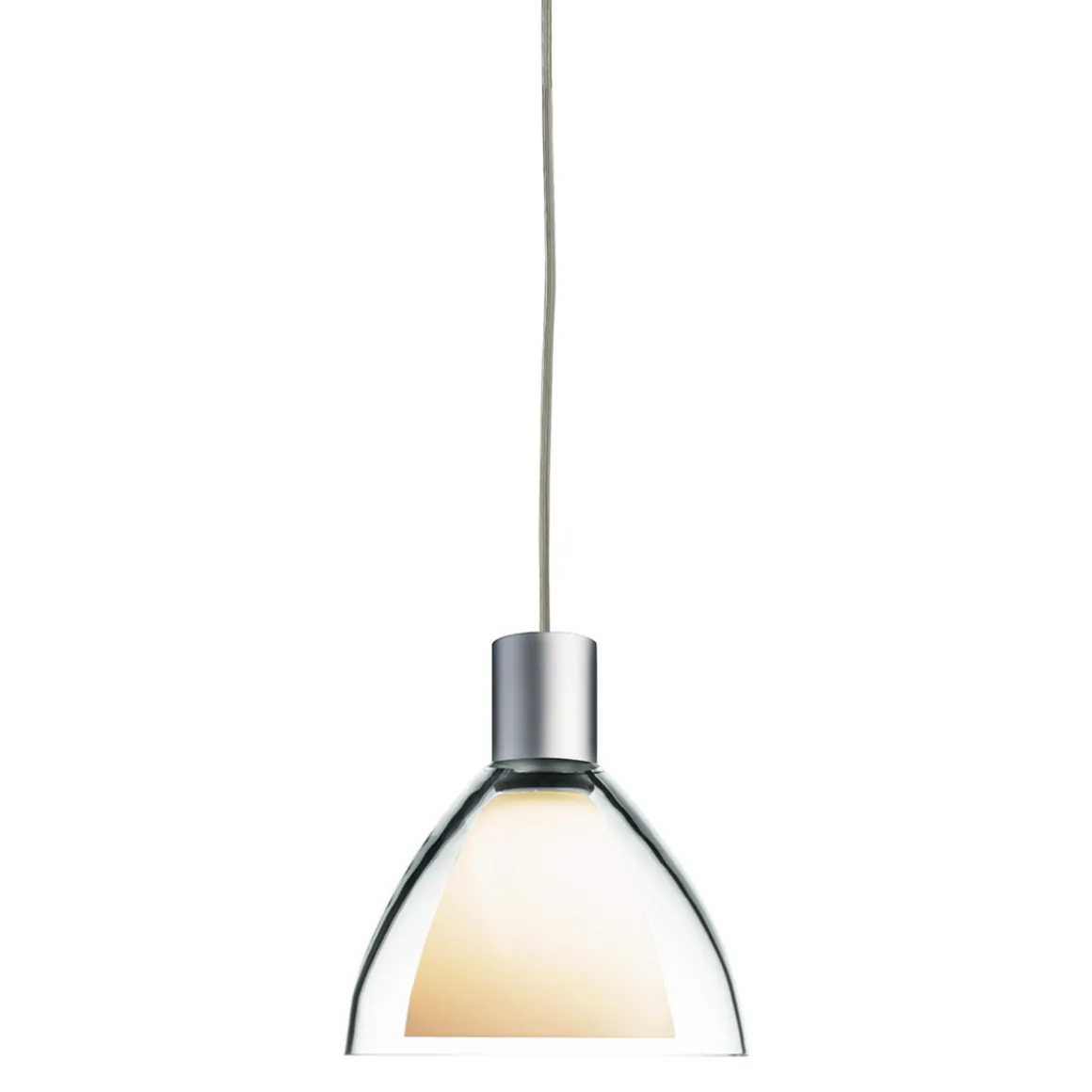 Bruck Silva Neo Down LED Pendelleuchte 110, Chrom matt