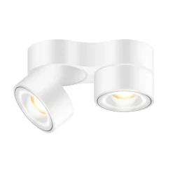 Bruck Vito Duo Spot 50° LV C LED Deckenaufbaustrahler