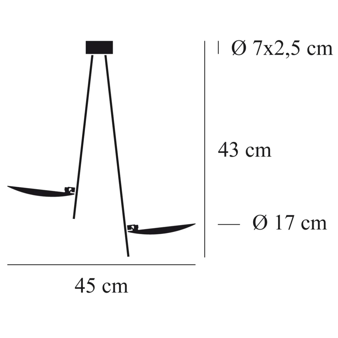 Catellani & Smith Lederam C2 Deckenleuchte