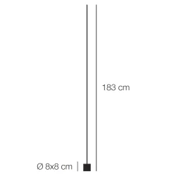 Catellani & Smith Light Stick F LED Stehleuchte