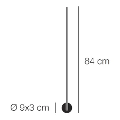 Catellani & Smith Light Stick V LED Wandleuchte