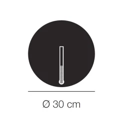 Catellani & Smith Luna W LED Wandleuchte