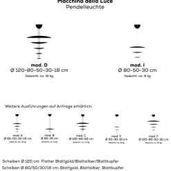 Catellani & Smith Macchina della Luce mod. I Pendelleuchte