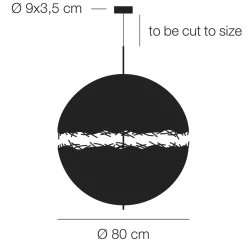 Catellani & Smith PostKrisi 67 Pendelleuchte, Ø: 80 cm