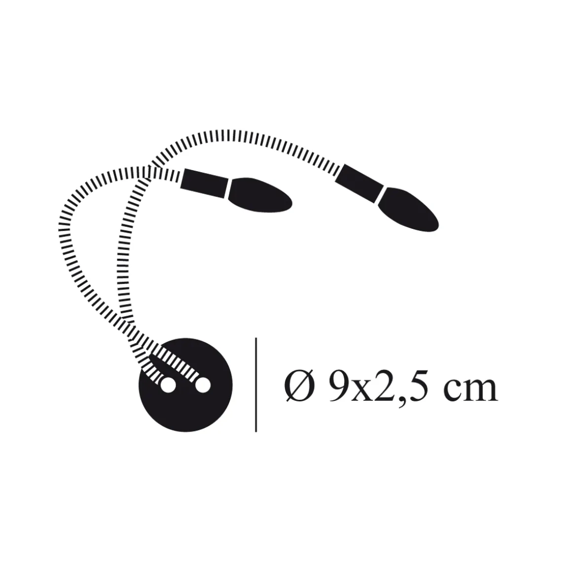 Catellani & Smith Turciu 3 / 2 Wandleuchte