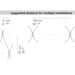 Cini & Nils Assolo Outdoor LED Parete / Soffitto