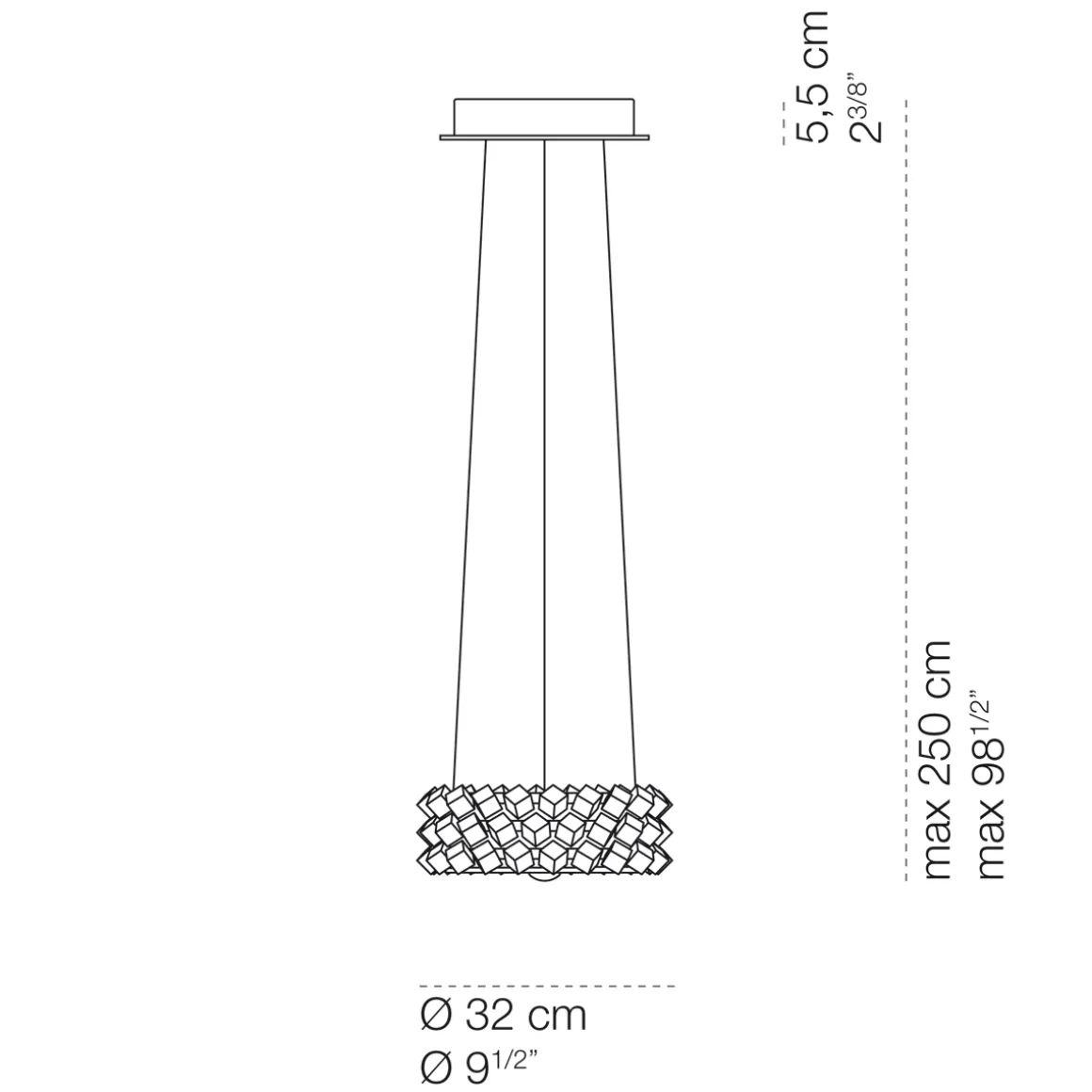 Cini & Nils Collier tre Sospensione