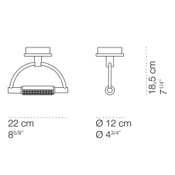 Cini & Nils Gradiminisoffitto LED
