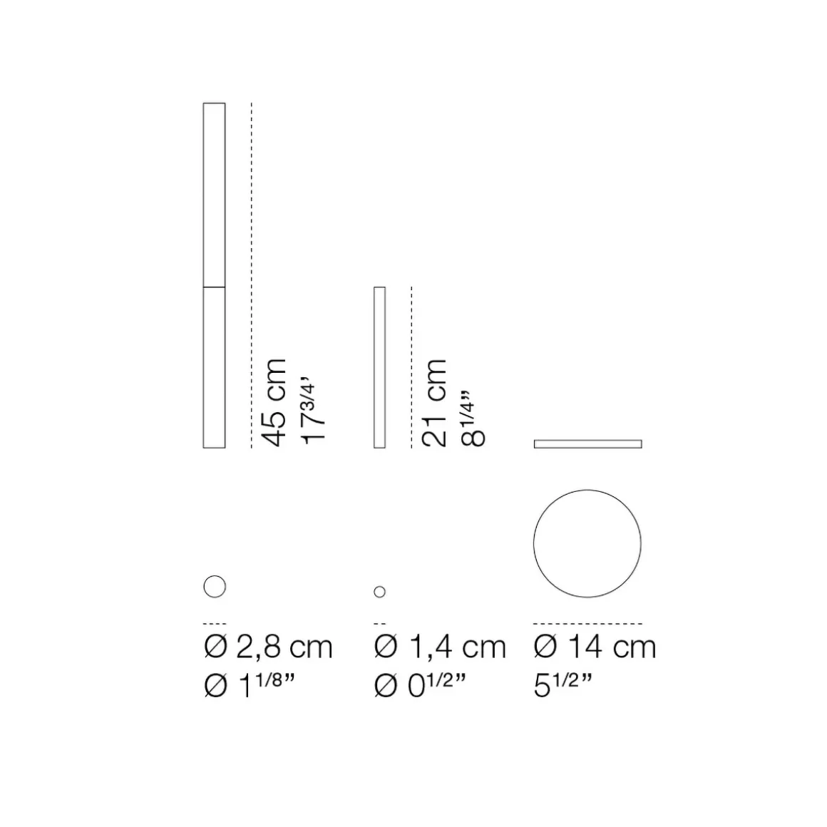 Cini & Nils Ognidove tavolo LED Akkuleuchte & Vase