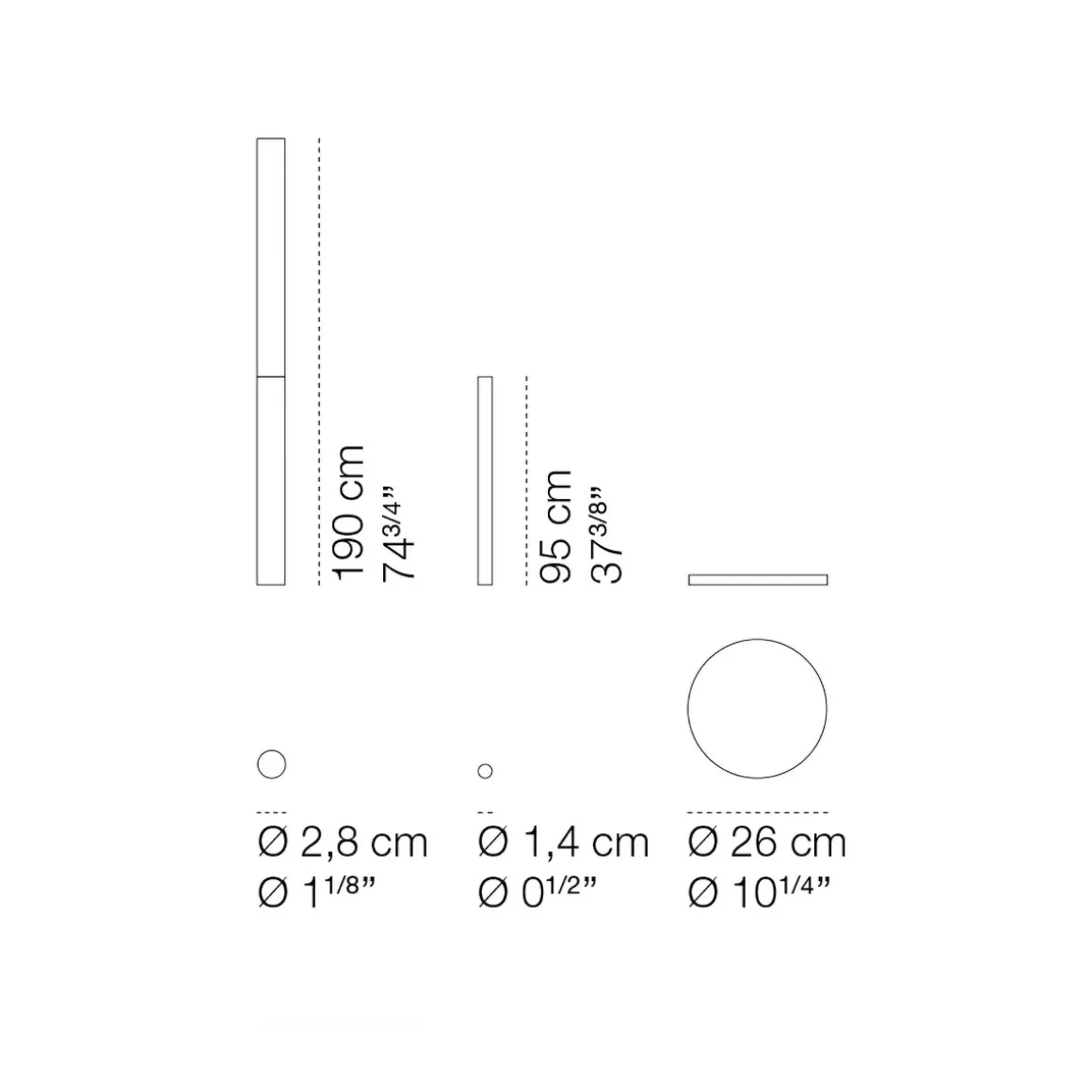 Cini & Nils Ognidove terra LED Akkustehleuchte & Vase