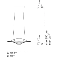 Cini & Nils Sestessa Sospesa LED