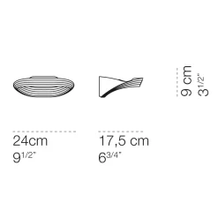 Cini & Nils Sestessina Parete LED On/Off