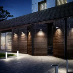 CMD Leuchten 9019 LED Solarwandleuchte mit Bewegungsmelder