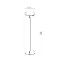 CMD Leuchten 9016 Steckdosensäule