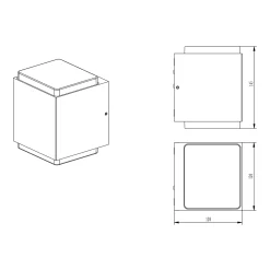 CMD Leuchten 9031 Up & Down LED Wandleuchte