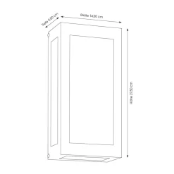 CMD Leuchten 34/67 Wandleuchte