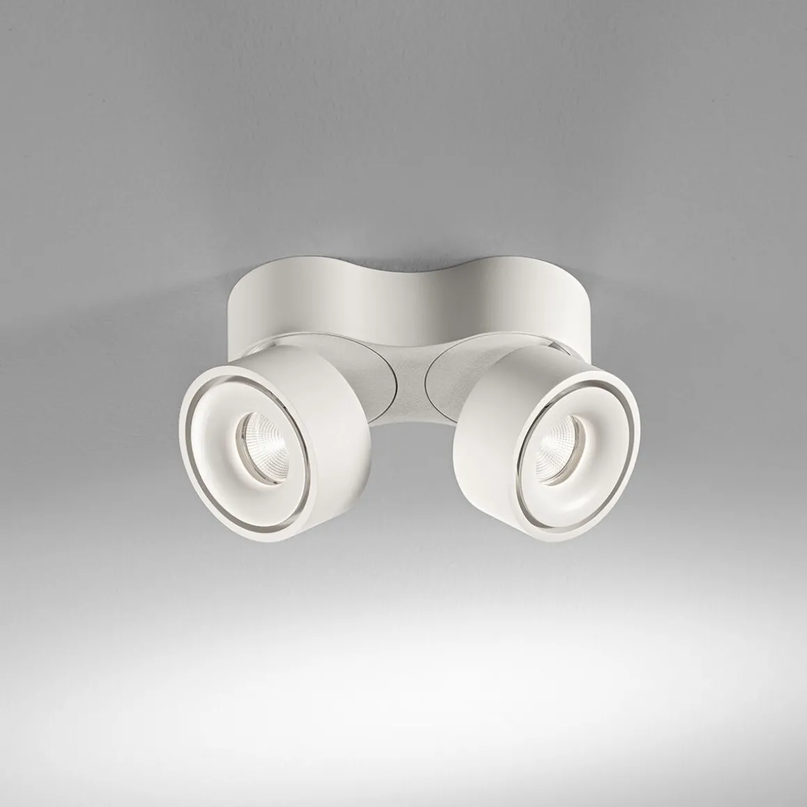 Egger Licht Clippo Duo LED Wand- / Deckenstrahler, Dim-to-Warm, Rückläufer