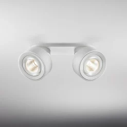 Egger Licht Clippo Optic Duo LED Wand- / Deckenstrahler