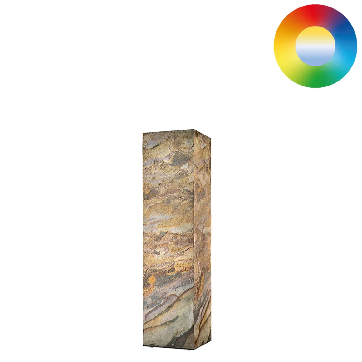 Epstein-Design Eifel im Herbst RGBCCT-LED Stehleuchte / Lichtsäule mit ZigBee