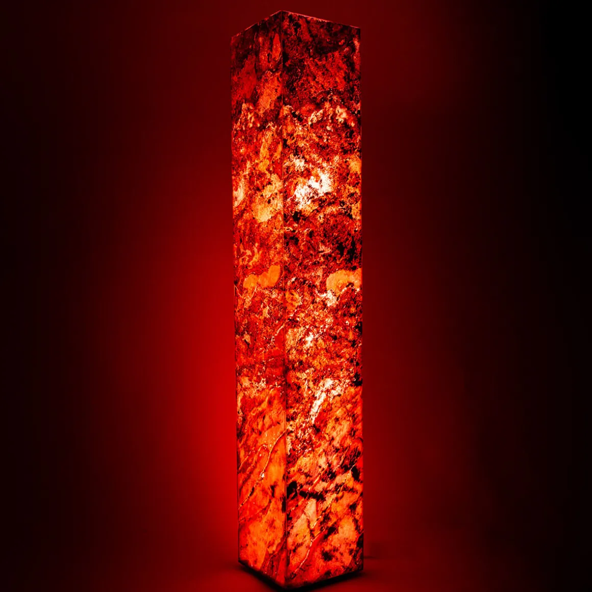 Epstein-Design Eifel im Herbst RGBCCT-LED Stehleuchte / Lichtsäule mit ZigBee