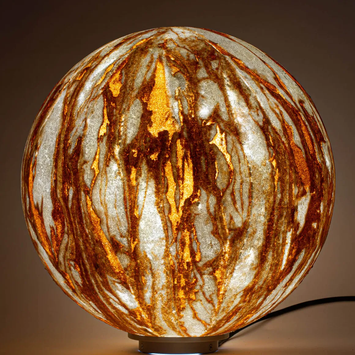 Epstein-Design Kugel Sahara Stationär CCT-LED Bodenleuchte mit ZigBee