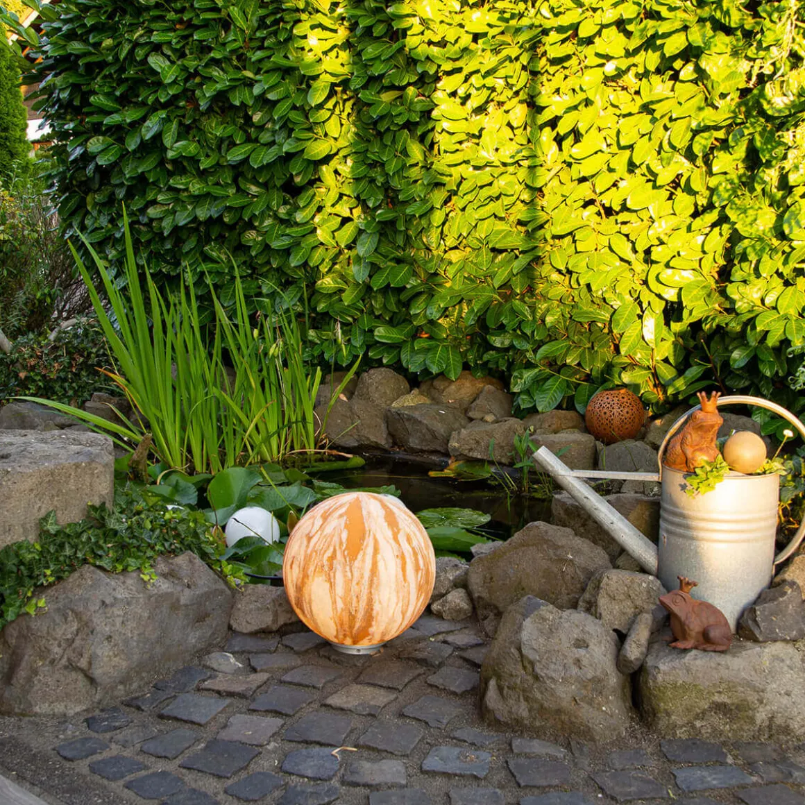 Epstein-Design Kugel Sahara Stationär CCT-LED Bodenleuchte mit ZigBee