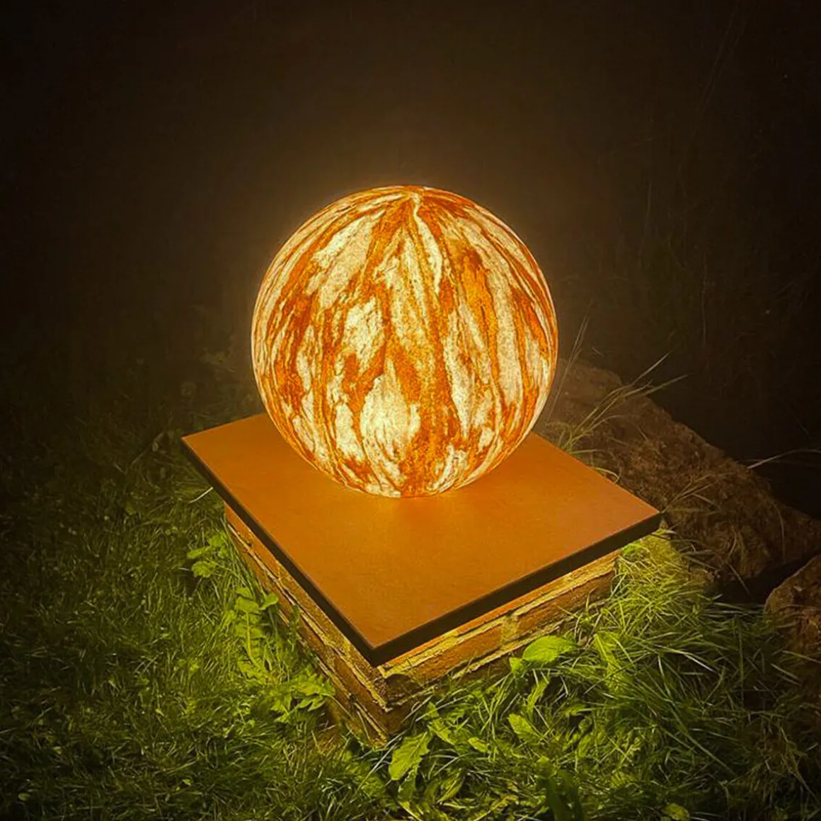 Epstein-Design Kugel Sahara Stationär Bodenleuchte