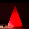 Epstein-Design Pyramide RGB-LED Akkuleuchte