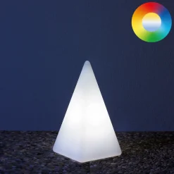 Epstein-Design Pyramide RGBCCT-LED Außenleuchte mit ZigBee
