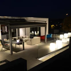 Epstein-Design Würfel Außenleuchte